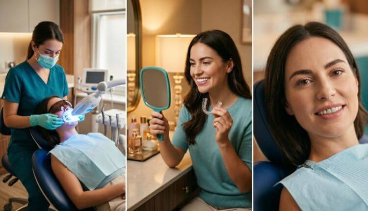 tipos de blanqueamiento dental